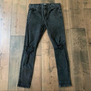 Distressed Black Pacsun Jeans